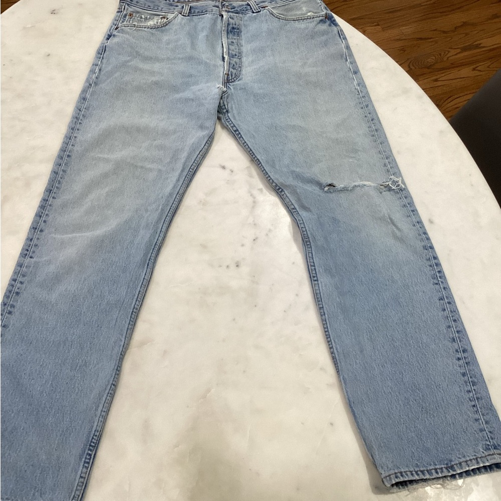 Vintage LEVI 501 button 38x34. These are from the early 60s.